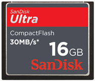 Sandisk Ultra Compact Flash 16gb